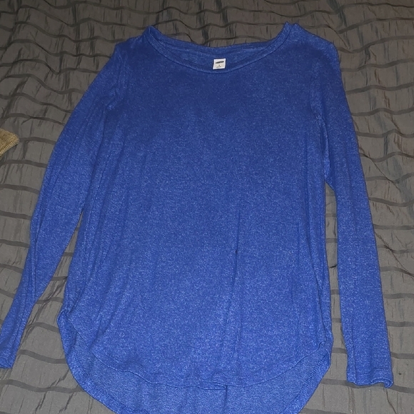 Old Navy Blue Relaxed Blouse - Picture 1 of 2